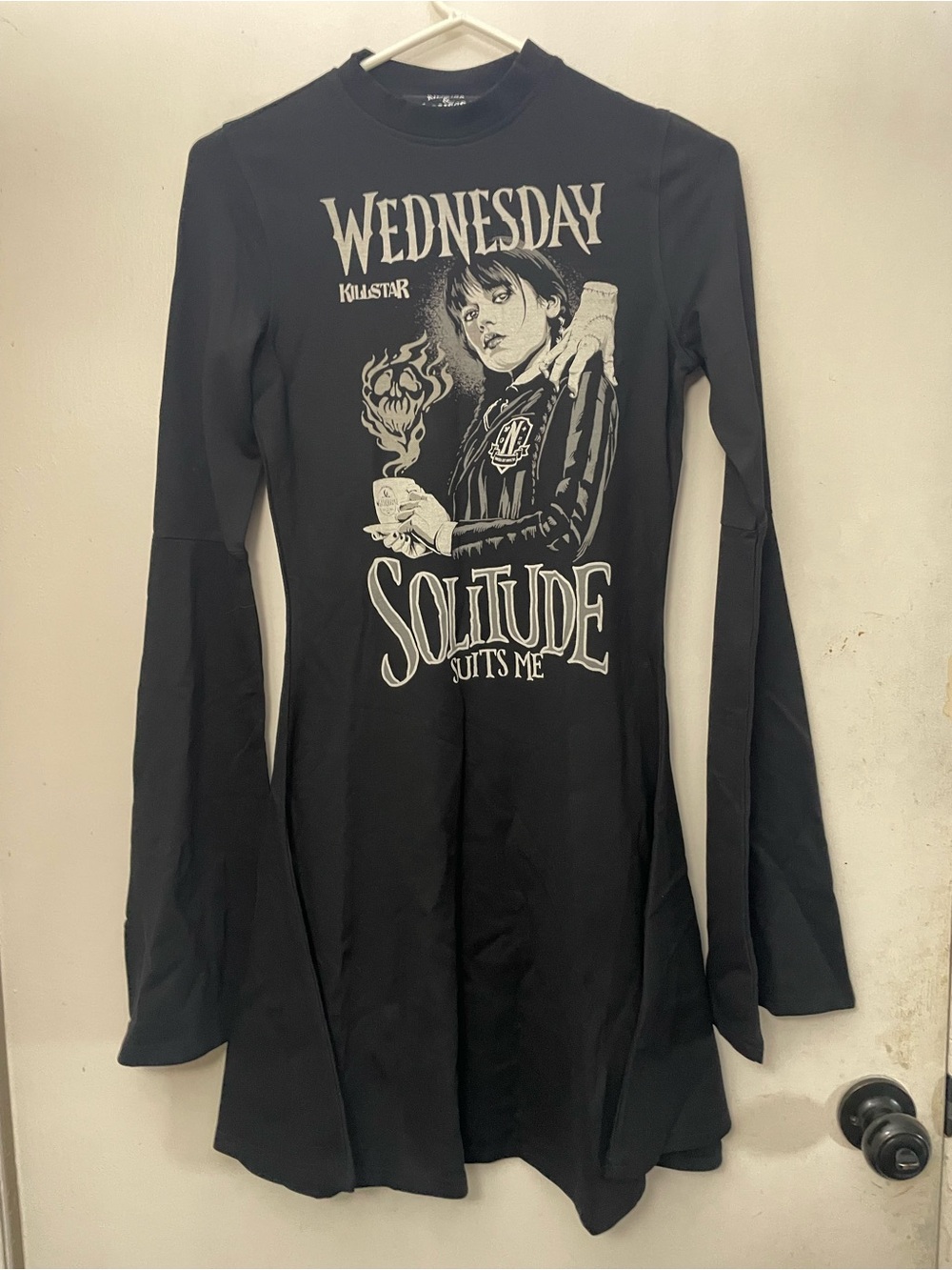 Killstar Wednesday Addams dress size small NWT